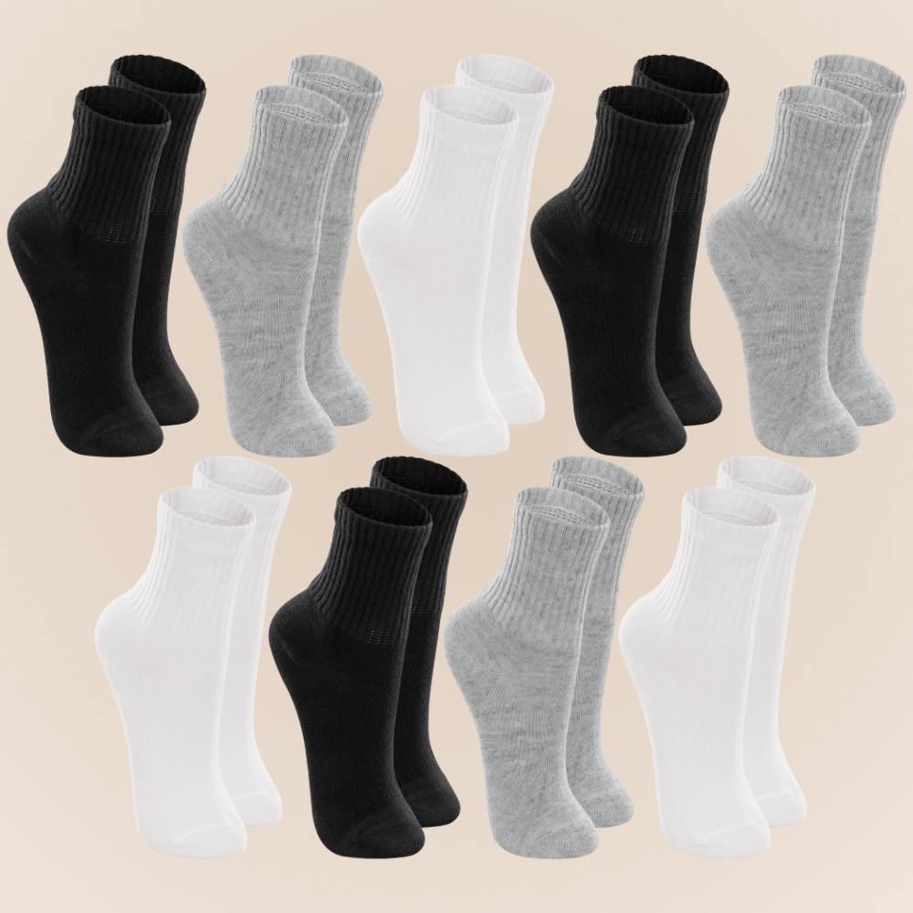 Kit Com 9 Pares De Meias Lupo Cano Médio Infantil Para Menina E Menino Cores Sortidas em Oferta na Shopee