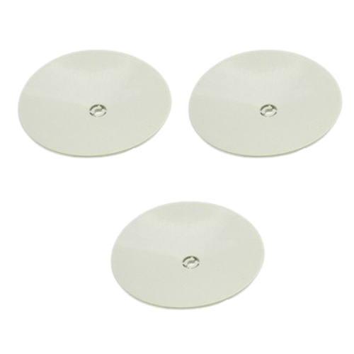 03 Pratos Porta Fio Cone Linha Máquina De Costura Industrial