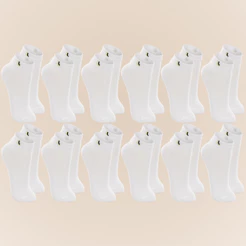 Kit Com 12 Pares De Meias Infantil Lupo Kids Original Para Menino E Menina Até Tam. 35