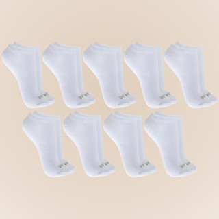 Kit Com 9 Pares de Meias Sport Mash Cano Curto em Algodao Unissex Para Corrida Caminhada