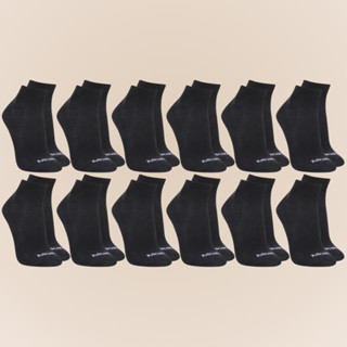 Kit com 12 Pares de Meias Mash Sport Cano Curto Unissex Original