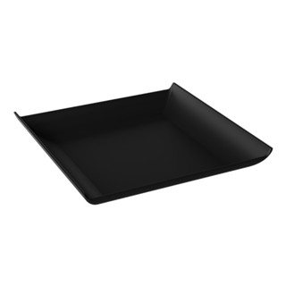 Prato Quadrado Casual Coza Cozy Preto
