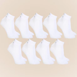 Kit 9 Pares De Meias Curta Mash Original Esportiva Algodao Soquete Cano Curto