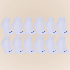 Kit Com 12 Pares De Meias Mash Modelo Cano Curto Esportiva Feminino E Masculino
