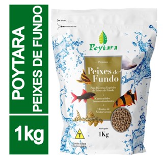 Ração Poytara Premium Peixe de Fundo Bag 1000g - 1kg em Oferta na Shopee
