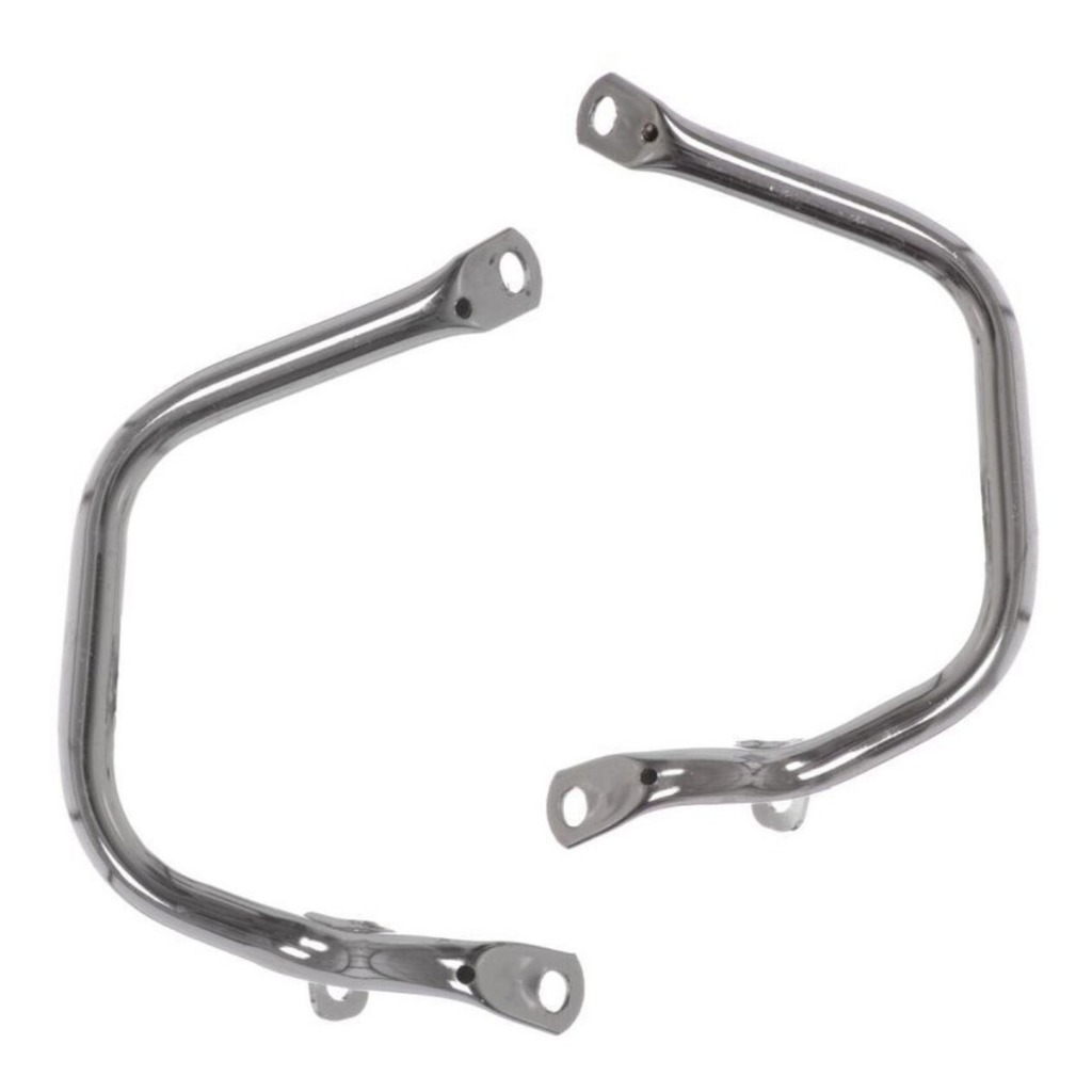 Alça Traseira Modelo Original Moto Biz 125 2006 À 2010 Em Aço Cromado ou Preto Pro Tork