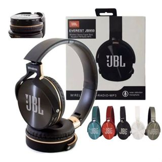 Fone de Ouvido Bluetooth Sem Fio JBL JB 950 Radio FM Mp3 Cartão Memória