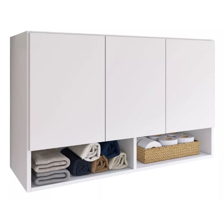 Prateleira De Banheiro Toalheiro Nicho De Parede Multiuso em Oferta na Shopee