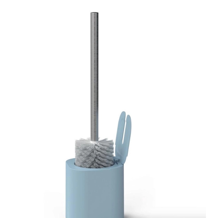 Escova Sanitária Suporte Escova Para Vaso Sanitário Banheiro Azul em Oferta na Shopee