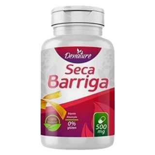 Suplemento 500mg - 60 Cápsulas Denature com Berinjela, Banana Verde e Psyllium