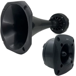 Kit 1 Driver 1 Tweeter Profissional Corneta 240 Rms 8 Ohms