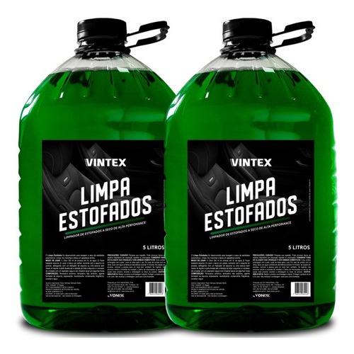 Kit 2 Limpa Estofado Banco e Tecidos a Seco 5L Vonixx em Oferta na Shopee