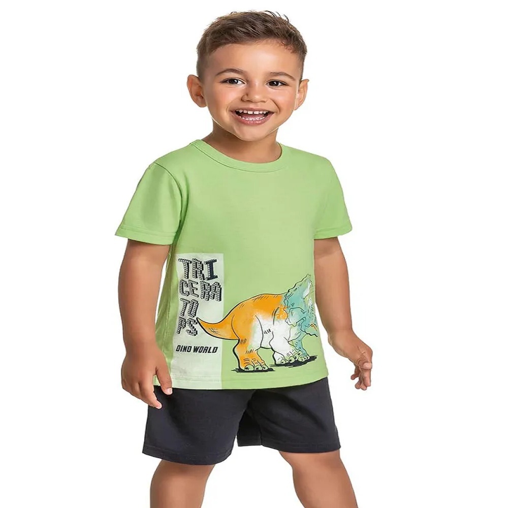 camiseta infantil menino dinossauro algodão macia confortável  várias cores nos tamanhos 2 e 3 anos
