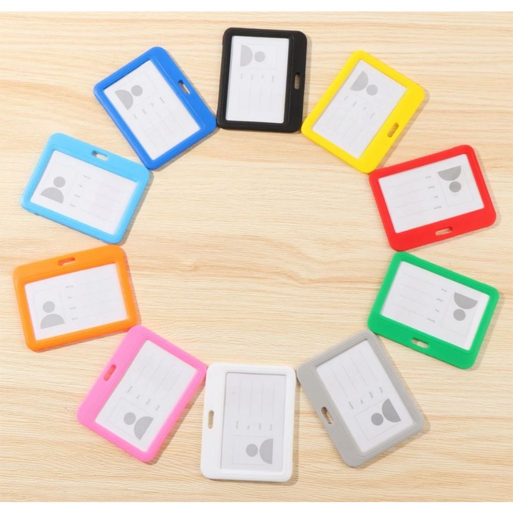 Porta Crachá/ Cartão Horizantal alta qualidade - Prático com Cordão - Bilhete Único e Crachás em Oferta na Shopee