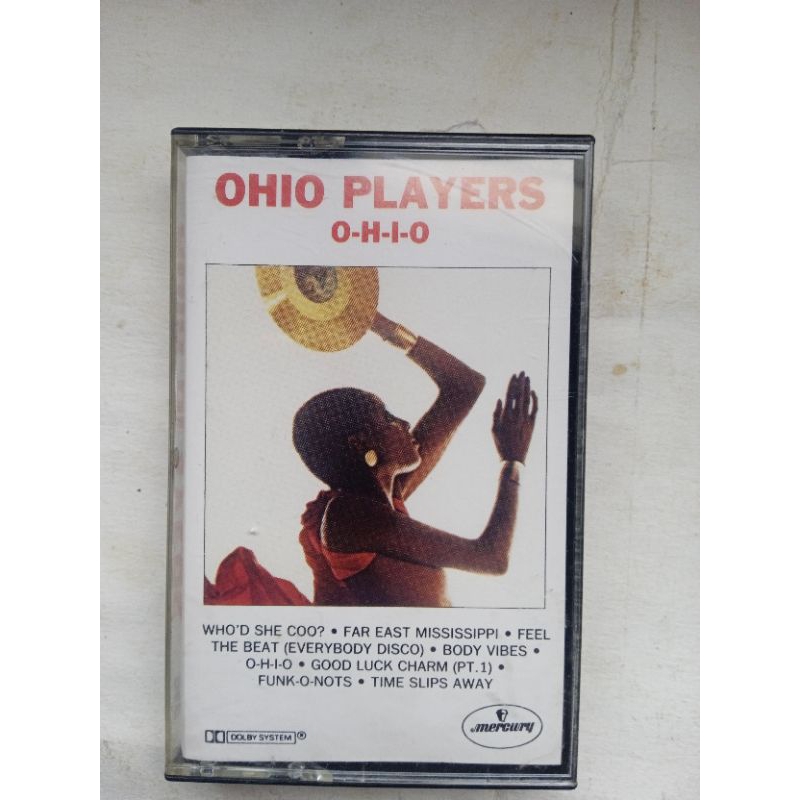 fita cassete importada Ohio players, US 1989 perfeito estado fita e capa, funk soul
