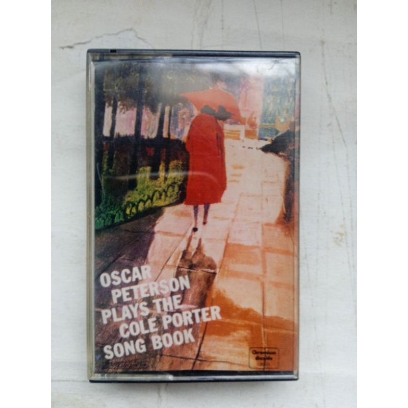 fita cassete Oscar Peterson plays the cole Porter song book ótimo estado fita e capa