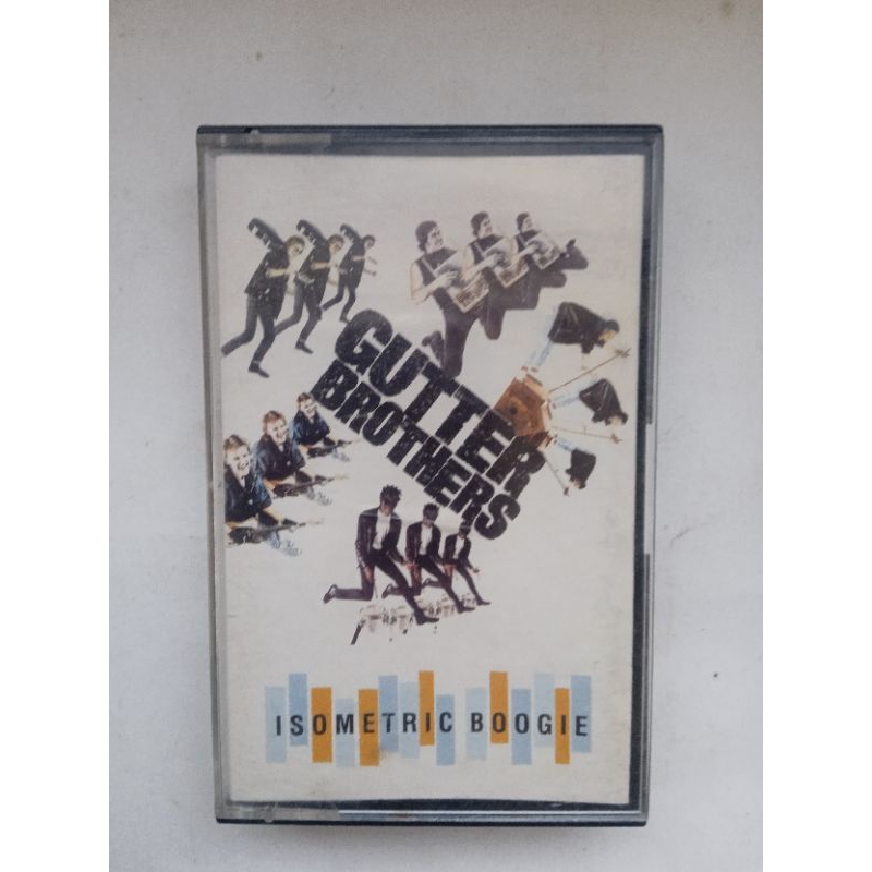 fita cassete importada gutter brothers - isometric boogie 1988 UK blues rock ótimo estado fita e capa
