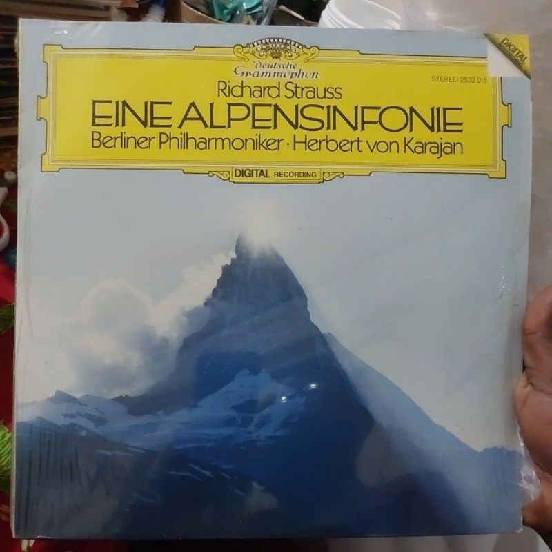 Disco de Vinil Usado - Richard Strauss - EINE ALPENSINFONIE - Berliner Philharmoniker, Herbert von Karajan