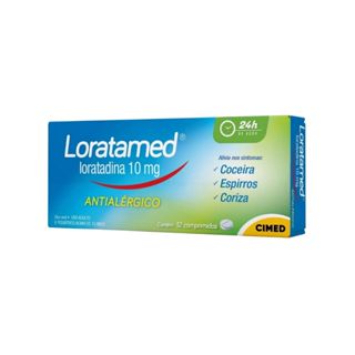LORATAMED COM 12 COMPRIMIDOS ANTIALÉRGICO CIMED
