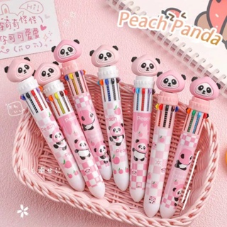 1 caneta 10 em 1 papelaria divertida 10 cores caneta esferográfica multicolorida papelaria/escritório/escola ​