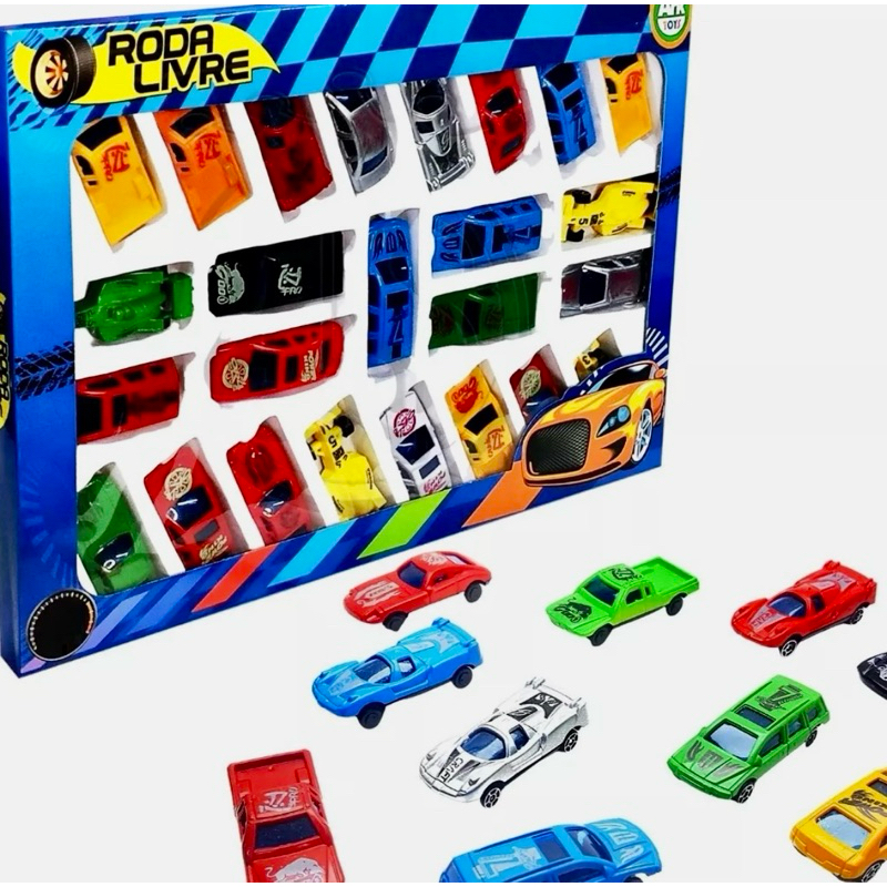 Carrinhos Tipo Hot Wheels, Roda livre, Coleção em Oferta na Shopee