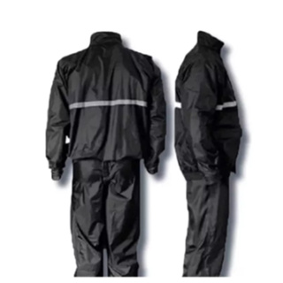 Conjunto Capa De Chuva Roupa Para Motoqueiros Ciclistas Impermeável Calça Jaqueta C/ Capuz em Oferta na Shopee