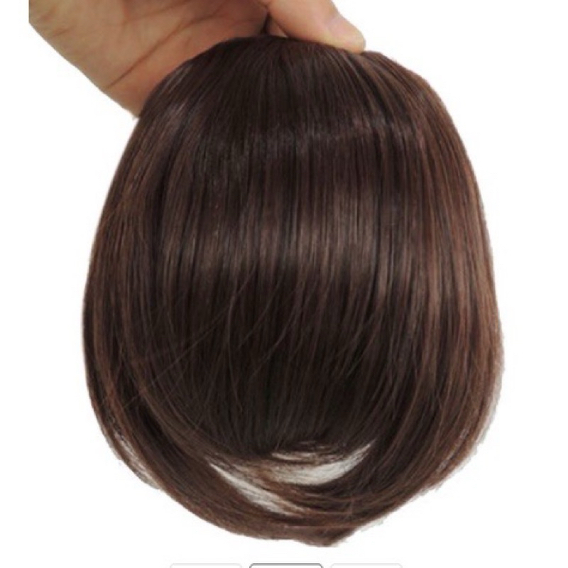 Franja Fibra peruca Aplique com tictac em Oferta na Shopee