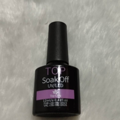 top coat selante em gel 12ml [ seca apenas em cabine ] - C&S BAZAR -