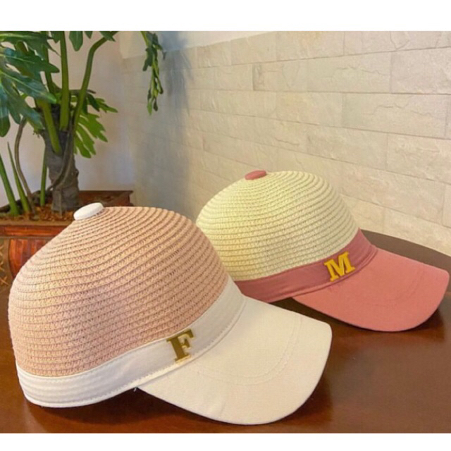 Boné De Palha Feminino Moda Praia Verão Boné Tapa Sol