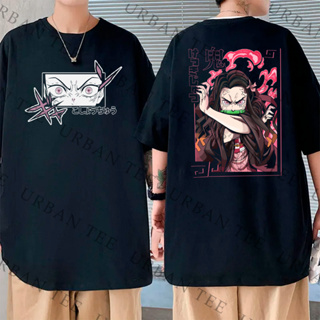 Camiseta Basica Algodao Nezuko Kamado Eyes Oni Demon Anime Unissex em Oferta na Shopee
