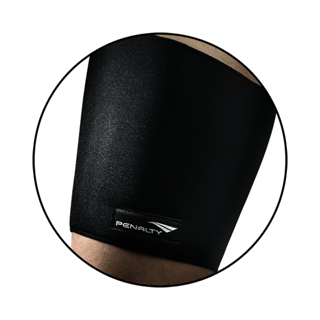 Coxal Neoprene IV - Cor Preto - Penalty Elástico Suporte Protetor Profissional Treino Envio Imediato