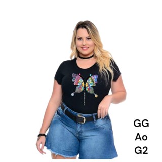 CAMISETA PLUS SIZE MENINAS SUPER PODEROSAS DE VISCOLYCRA