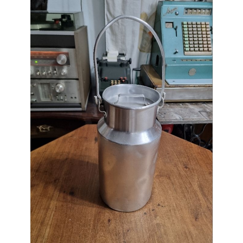 leiteira tarro de leite antiga C1988