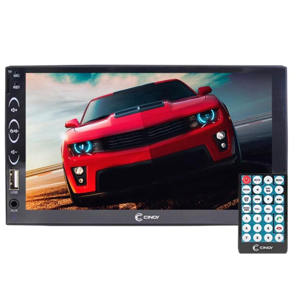 Central Multimidia Cinoy 2 Din Mp5 Com Espelhamento Bluetooth Universal - Spare Parts and Accessories for Vehicles