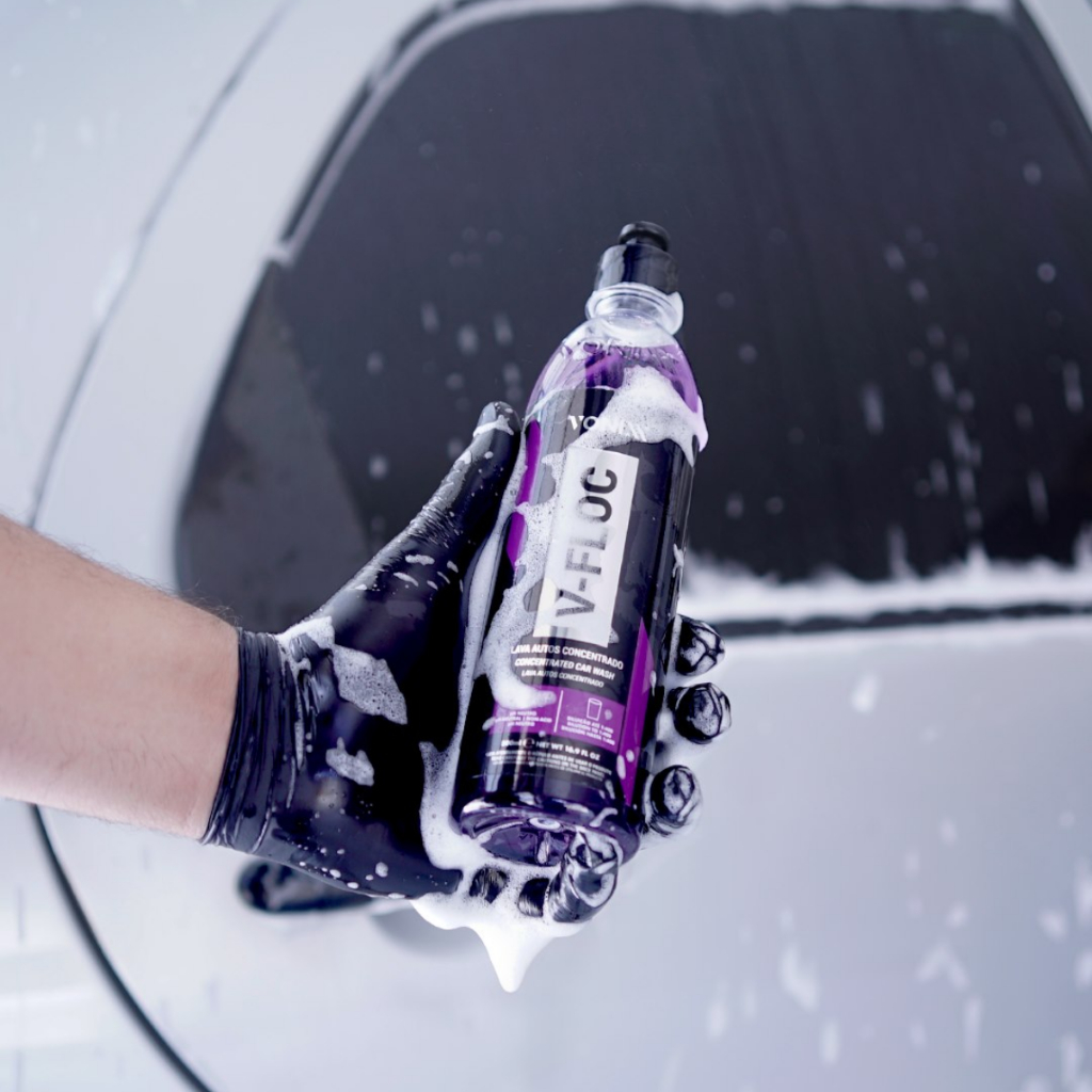 Detalhes do Revitalizador de Plásticos Externos Rejuvex + V-Floc Shampoo + Cera Blend Spray Vitrificadora Vonixx