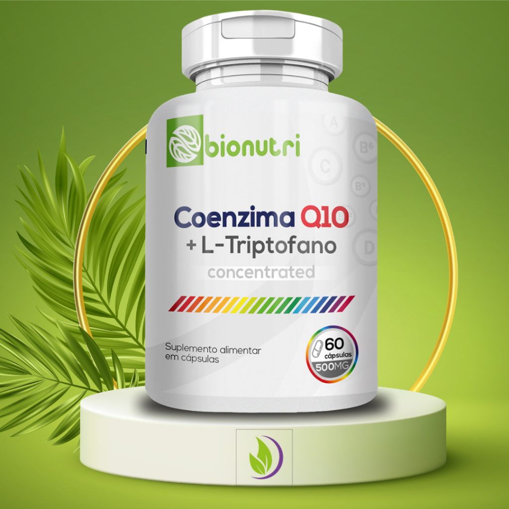 Coenzima Q10 60 Cápsulas 500mg Original Bionutri