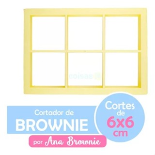 Cortador de Brownie 6x6 Bluestar em Oferta na Shopee