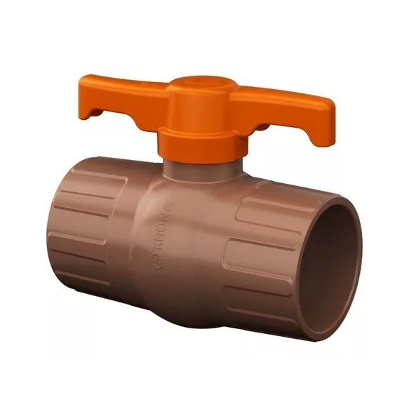 Kit C/ 1 Flange 50mm Socel E 1 Registro Esfera 50mm Krona Envio Full