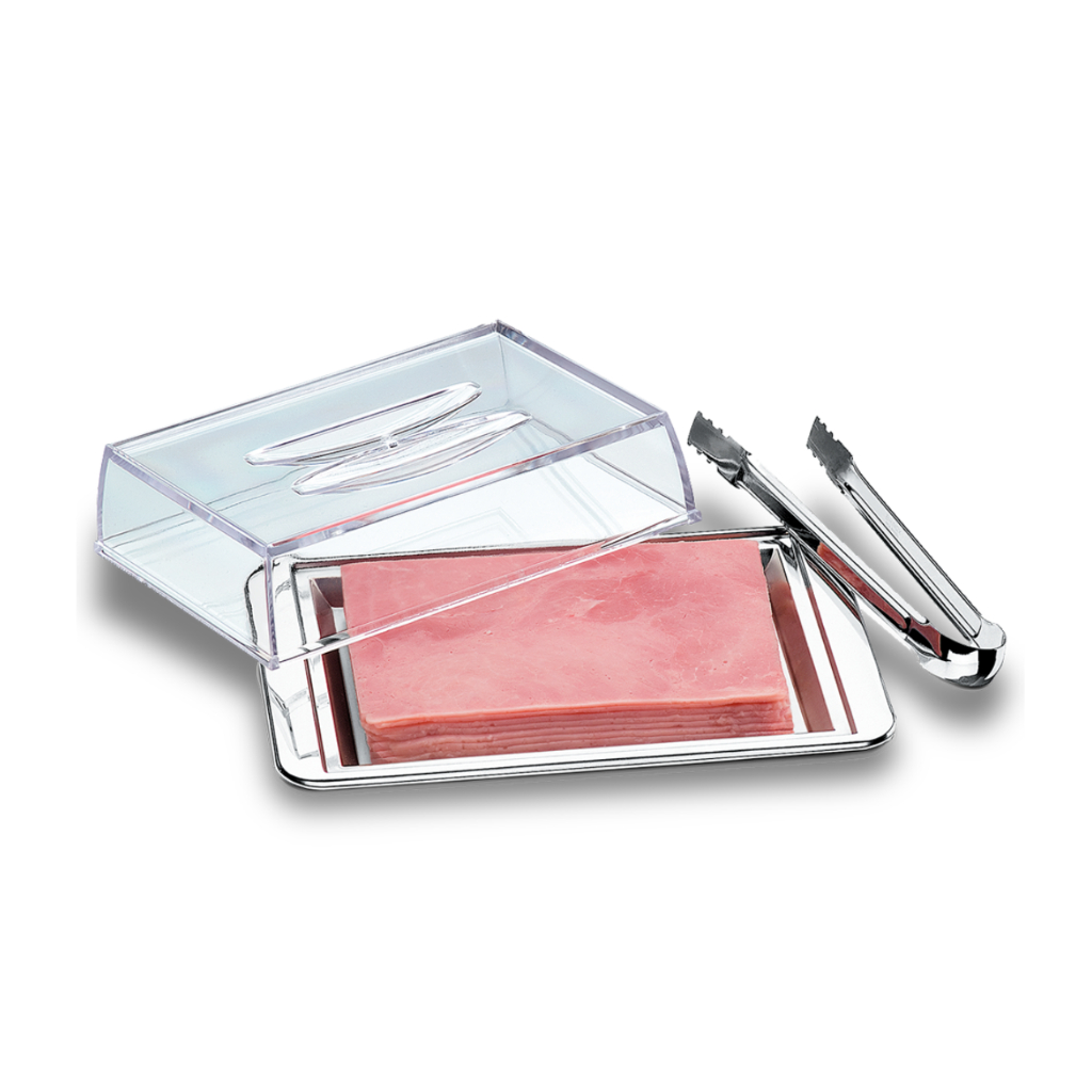 Porta Frios Empilhável com Pinça Brinox Lyon 3 Peças em Oferta na Shopee