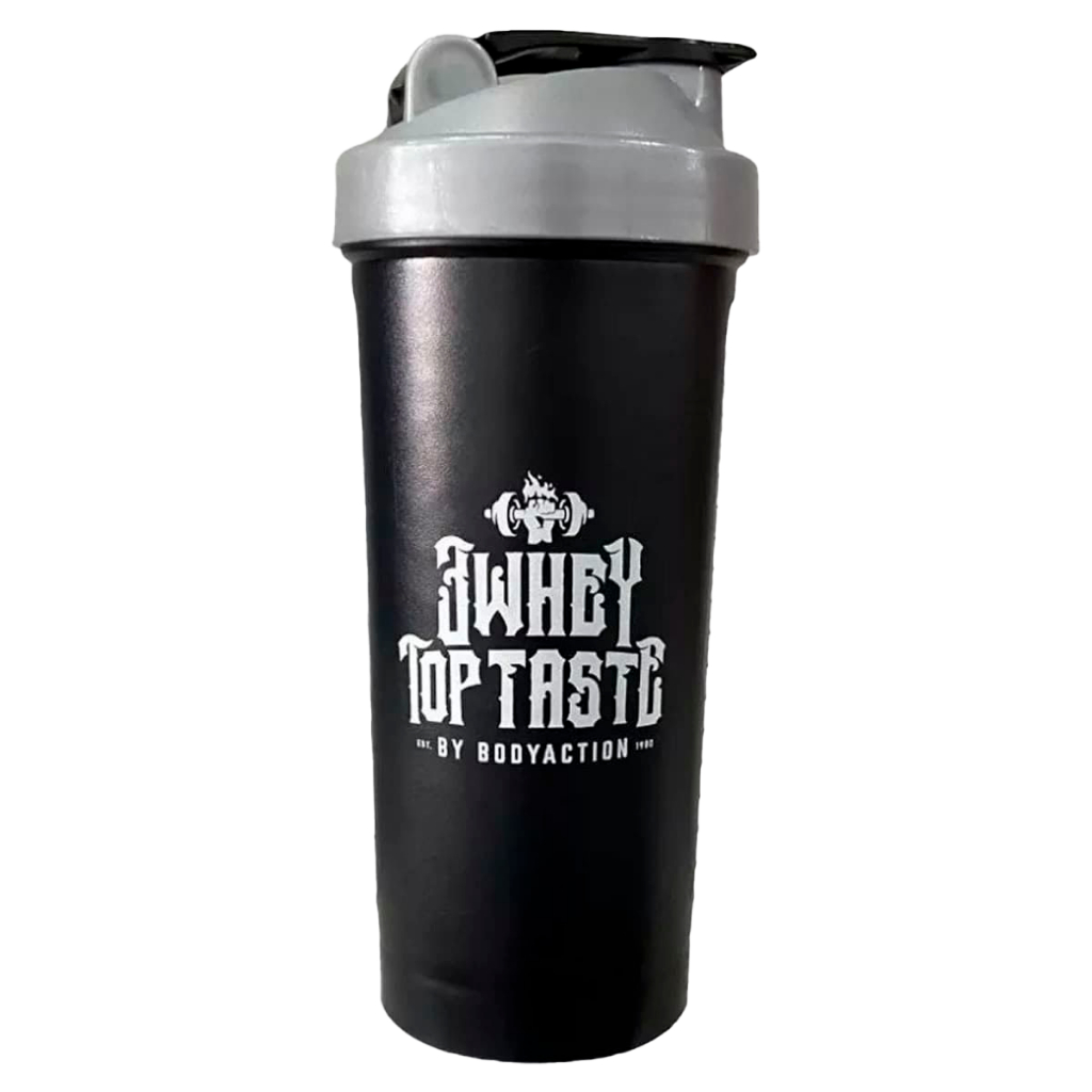 Coqueteleira Shaker Diversas Cores 600ml Bodyaction - Modelos Nuclear Rush, Isolate Prime Whey, Colágeno e Tradicional