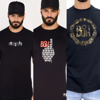 CAMISETAS RETAS BUH (PRETAS) MALHA ALGODAO 30.1 ESTAMPA PREMIUM (ENVIO IMEDIIATO)