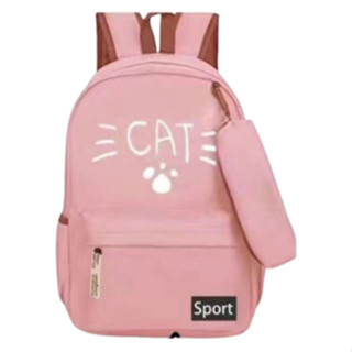 Mochila Feminina Cat Escola Faculdade Resistente