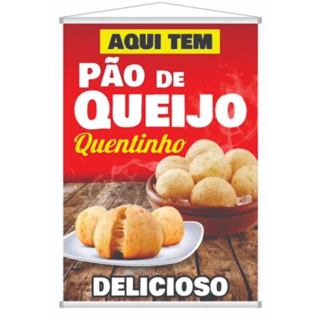 BANNER ARTE PRONTA - AQUI TEM PÃO DE QUEIJO