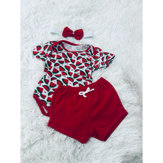 Conjunto Body Tematicos e Faixa 3 Peças para Bebe em Oferta na Shopee