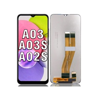 100% Teste Original Tela Frontal Touch Display Galaxy A02S A03 A03S Substituição Compatível A025M A037 A035 Lcd