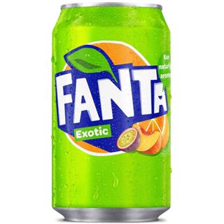 Fanta Exotic Importada Estados Unidos . 1 Lata