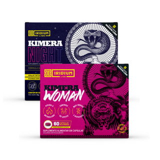 Kit Kimera Woman e Kimera Night - Termogênico Dia e Noite