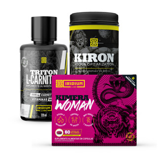 Combo Feminino - Kimera Woman + Kiron Acqua Optimization + Triton L- Carnitina