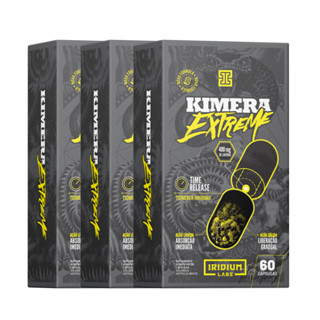 Kit 3x Kimera Extreme - Termogênico 420mg Cafeína 180 Comps