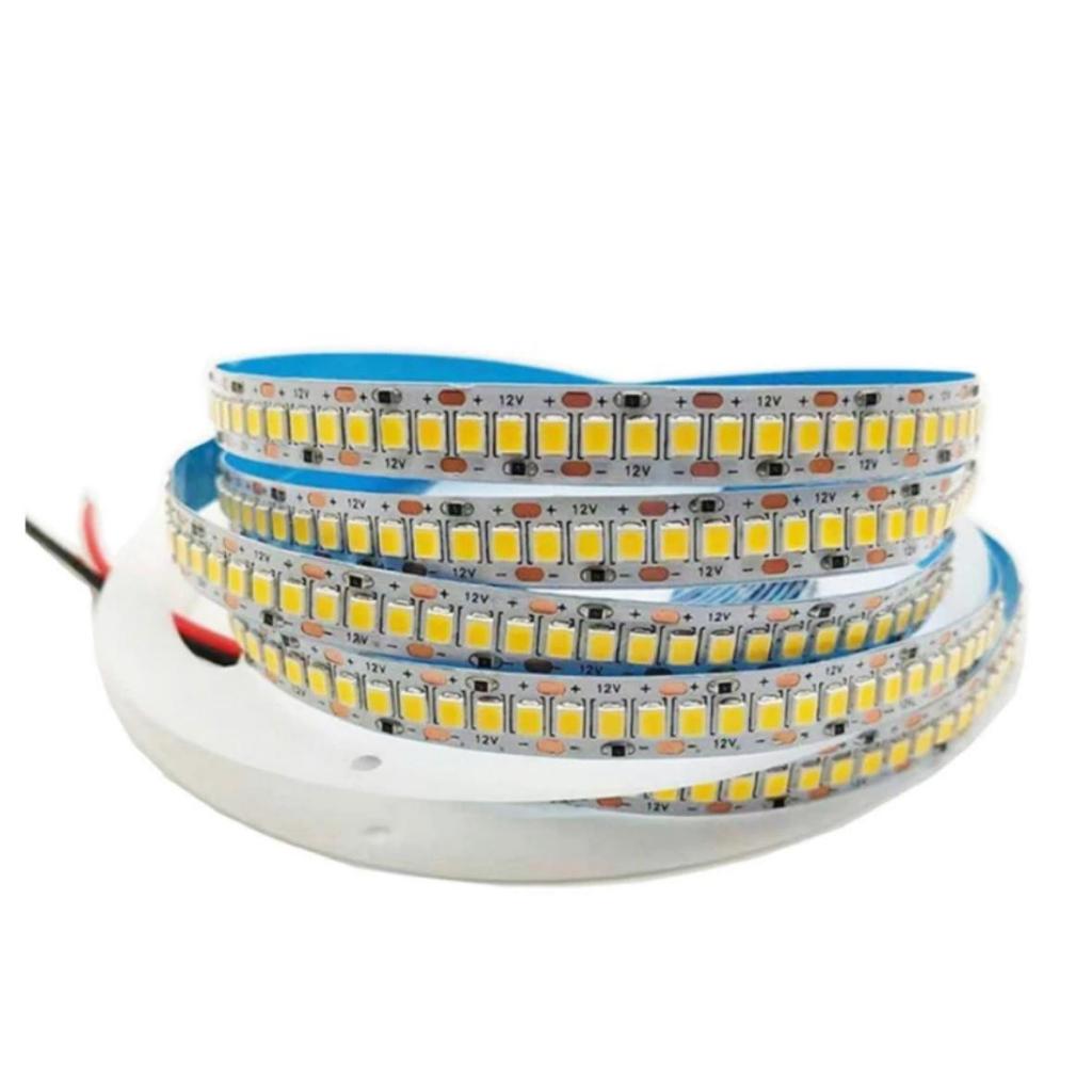 Fita Led Profissional 2835 240LED 20W/M 3000K e 4000k e 6000k 12v Ip20 5Metro em Oferta na Shopee